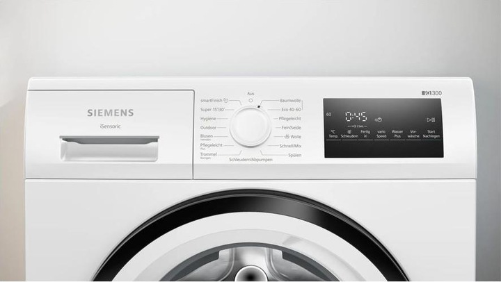 Actual product image Siemens WM14N225 iQ300 (8 kg, Left, EU plug)