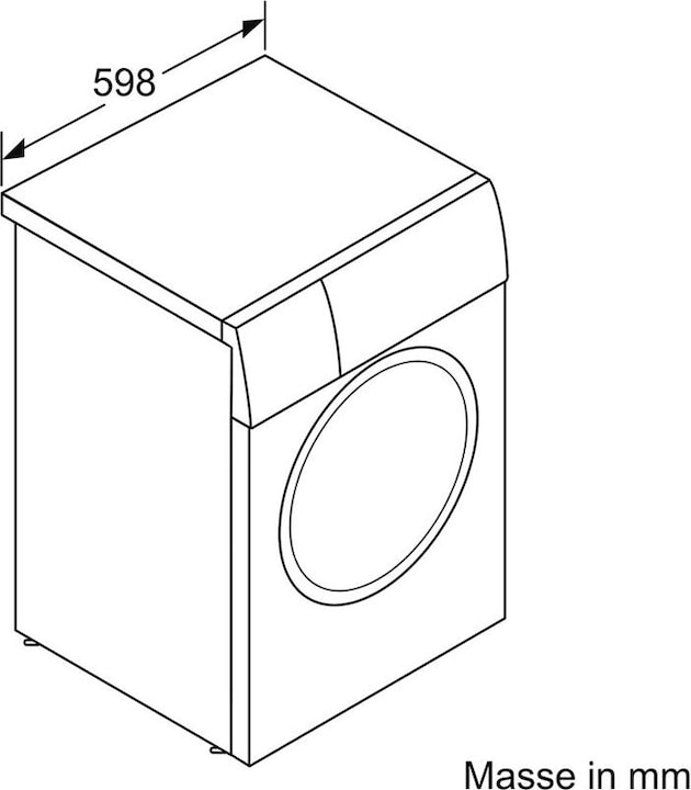 Image du produit Bosch Hausgeräte WGG244ZJCH (9 kg, Gauche, Fiche CH)