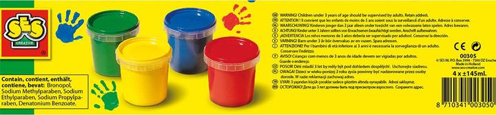 Produktbild Ses Finger malen (Multifarben, 150 ml)