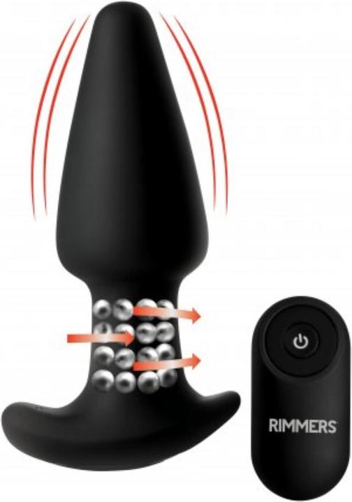 Produktbild XR Brands Gyro R 10X Curved Rimming Plug with RC