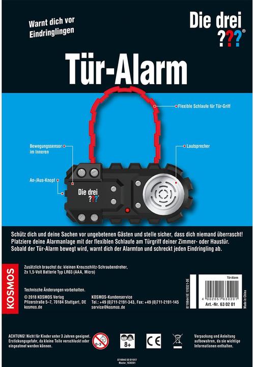 Produktbild Kosmos Tür-Alarm