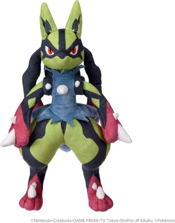 Produktbild Pokémon Shiny Mega Lucario - Takara Tomy Get Plushie - 34 cm (34 cm)