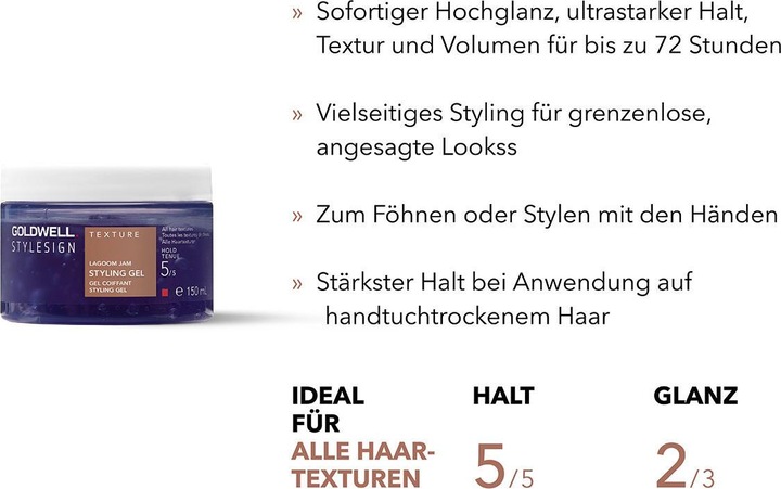 Produktbild Goldwell StyleSign Texture Lagoom Jam (Haargel, 150 ml)