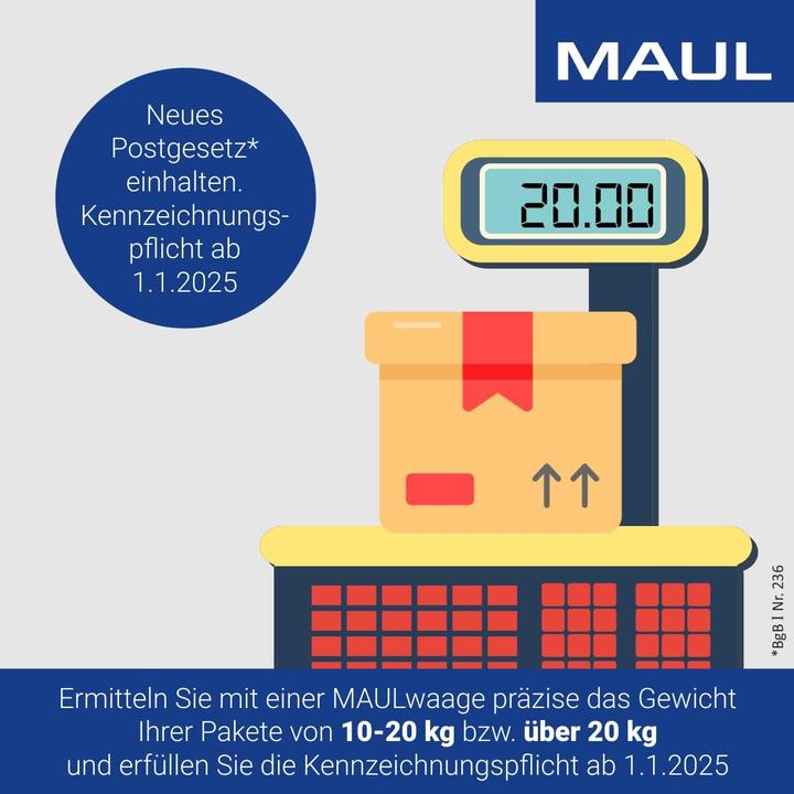Actual product image Maul Package scale arcel S 50 Weigher