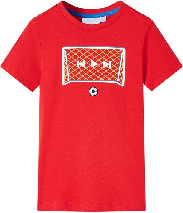 Immagine prodotto VidaXL Maglietta da bambino rosso 104,Materiale: 100 % cotone,Colore (104)