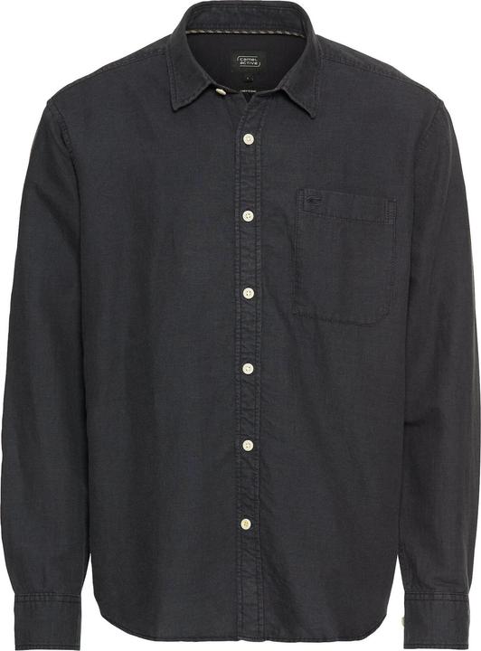 Actual product image Camel Active Langarm-Leinenhemd mit Soft-Wash-Veredelung (M)