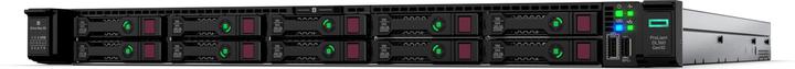 Actual product image HPE ProLiant DL360 Gen10 4215R 8-core 1P -R MR416i-a NC 8SFF BC PS Server (Intel Xeon Silver 4215R, 32 GB, Rack Server)