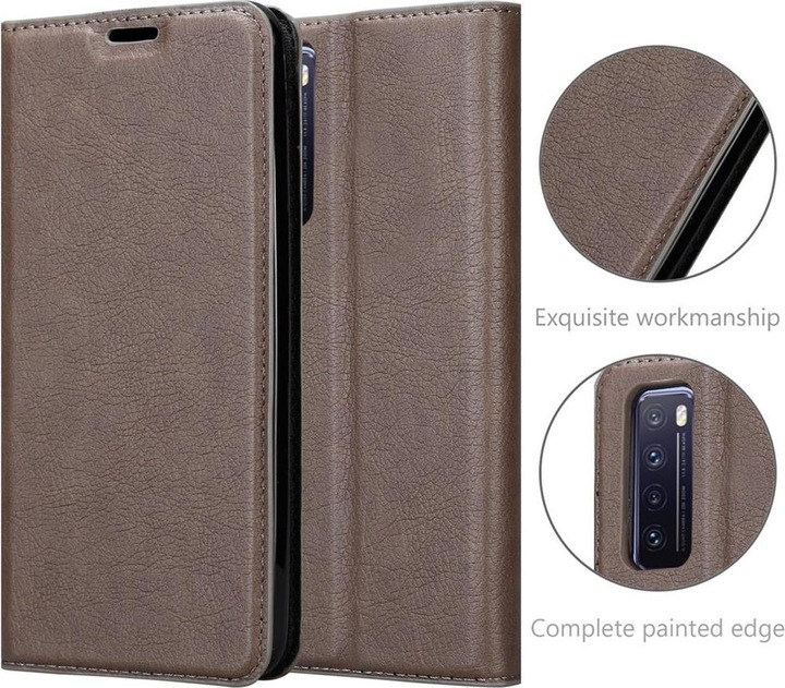 Actual product image Cadorabo Book Invisible Magnet Cover (Huawei Nova 7 5G)