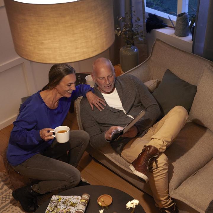 Produktbild Philips LED Lampe (E27, 5.50 W, 470 lm, 3 x, F)