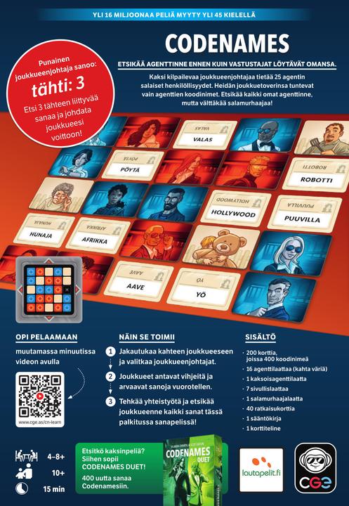 Produktbild Lautapelit Codenames Party Game 2025