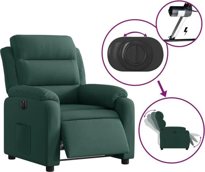 Produktbild VidaXL Relaxsessel Elektrisch Samt