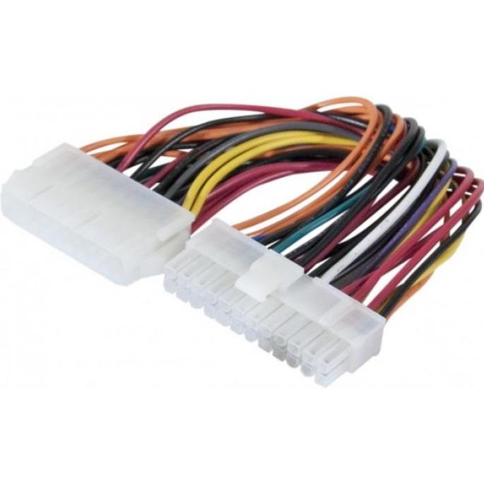 Exertis Connect Stromversorgungskabel, ATX Adapterkabel, 0,2 m ATX Adapterkabel 20 Pin auf 24 Pin, Interne Kabel (PC)