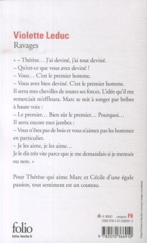 Image du produit Ravages (Français, Leduc Violette, 2013)