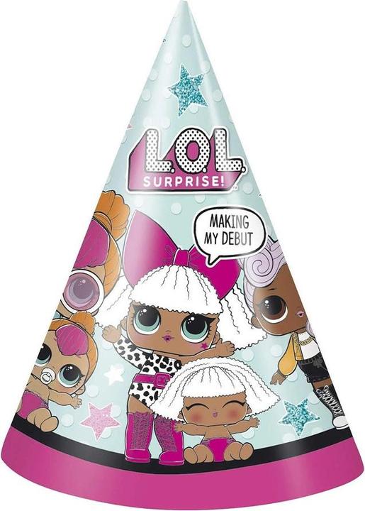 Actual product image Surprise! Party Hats (Pack of 8)