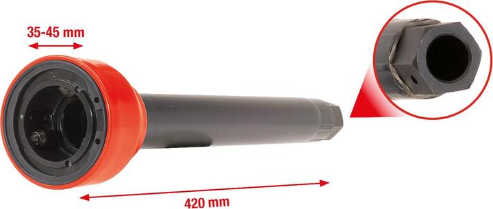 Actual product image KS Tools Axial joint special spanner, 420 mm