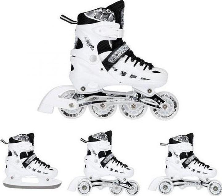 Image du produit Nils Rolki Extreme NH10905 z wymienną płozą regulowane białe r. 31-34 (33)