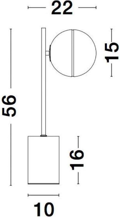 Actual product image Nova Luce Cantona (G9)