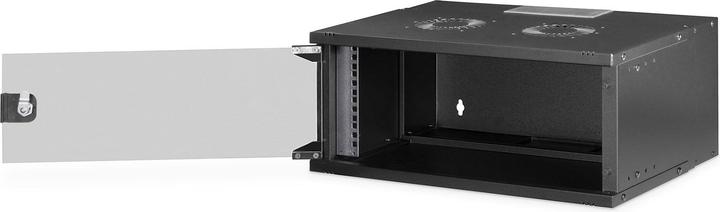 Actual product image Digitus 19" 4HE Wandgehäuse, SOHO PRO 237 x 540 x 400 mm, schwarz (4 RU, 19 inch rack)