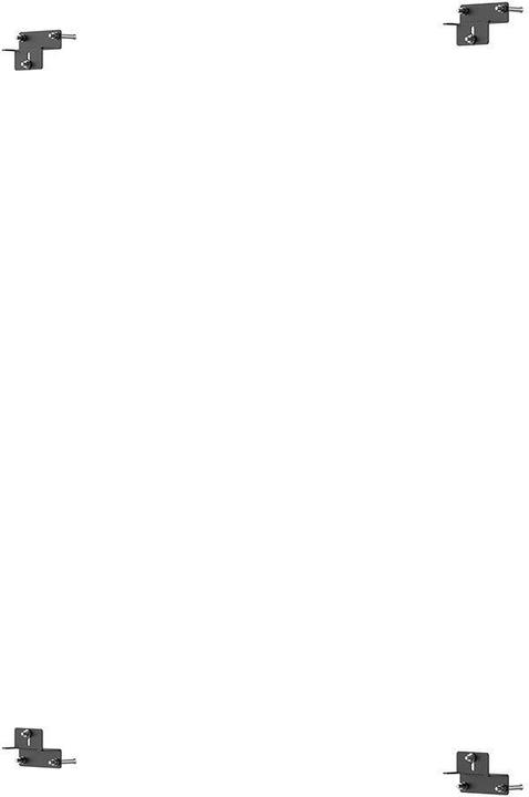 Actual product image EcoFlow Bracket for Facade (Solar system mounting material)