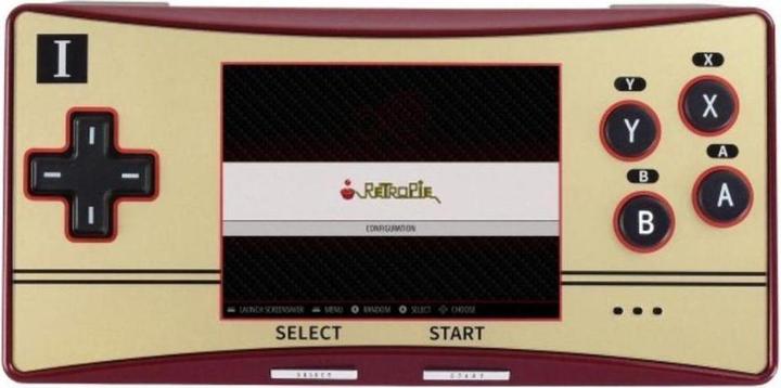 Actual product image Raspberry Pi EB121904 - GPM280 Portable game console for Zero W / Zero 2 W - 23211