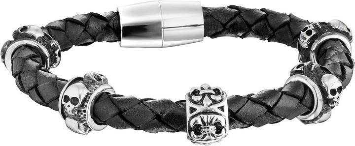 Immagine prodotto Police Bracciale Reliquia (18 cm, Cuoio, Metallo)