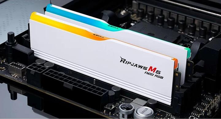 Image du produit G.Skill DIMM 64 GB DDR5-6000 (2x 32 GB) Dual-Kit (F5-6000J3040G32GX2-RM5NRW, Ripjaws M5 Neo, INTEL XMP, AMD (2 x 32GB, 6000 MHz, RAM DDR5, DIMM)