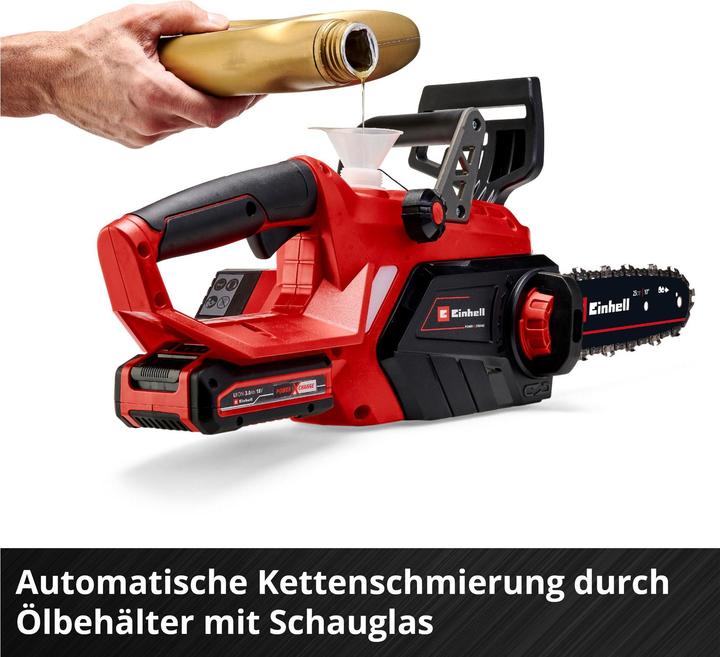 Productafbeelding Einhell GE-LC 18 Li Kit (Accu kettingzaag)