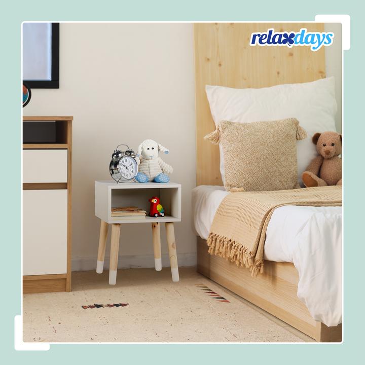 Image du produit Relaxdays Kinder-Nachttisch (30 x 30 x 40 cm)