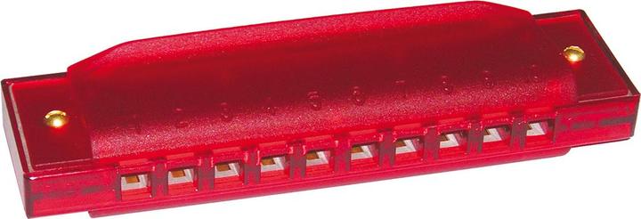 Actual product image 556 Buntes Mundharmonikaset (Harmonica, Diatonic, C major)