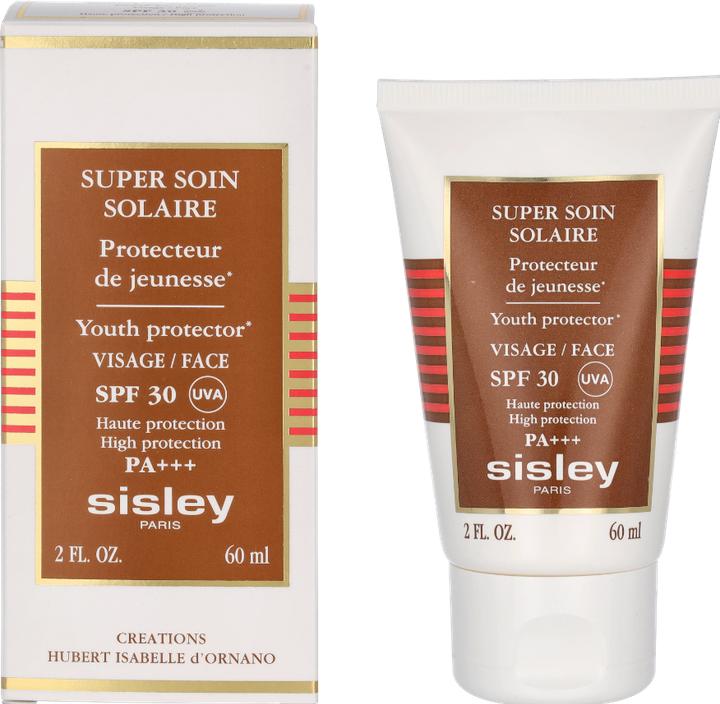 Actual product image Sisley Super Soin Solaire Visage SPF 30 (Sun cream face, SPF 30, 60 ml, 60 g)