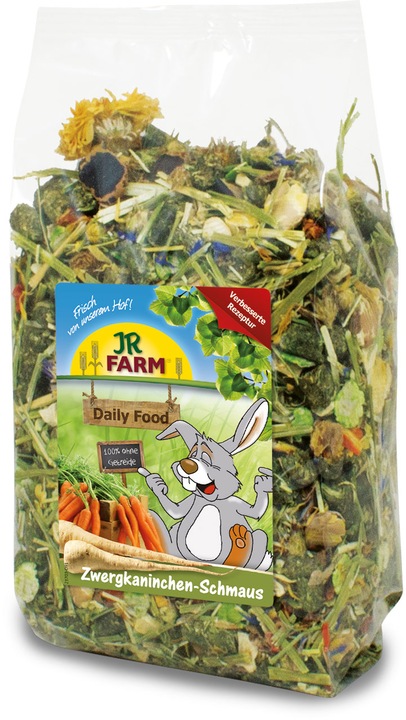 Produktbild JR Farm Hauptfutter Basic Zwergkaninchen-Schmaus, 2.5 kg (2.50 kg, 1 x)