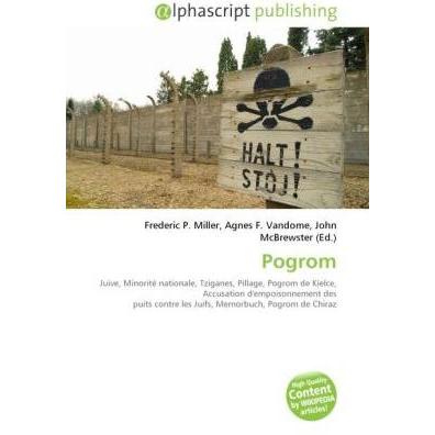 Pogrom, Fachbücher