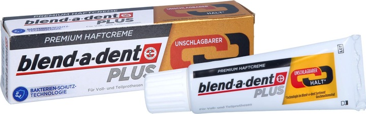 Produktbild Kukident blend-a-dent () Plus Premium Haftcreme Duo Kraft