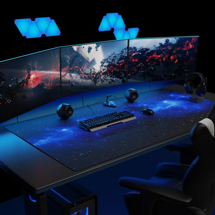 Produktbild Titanwolf Gaming Mauspad, XXXL Speed Gaming Mausmatte, Mousepad Extragrosse Fläche von 1500 x 800mm, Space (XXL)