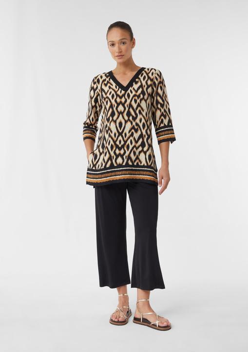 Immagine prodotto Comma Bluse Tunikabluse mit All-over-Print und 3/4-Ärmeln (36)