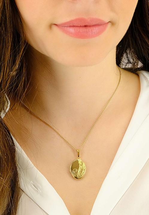 Image du produit Muau Médaillon ovale (Or 750/18 K)