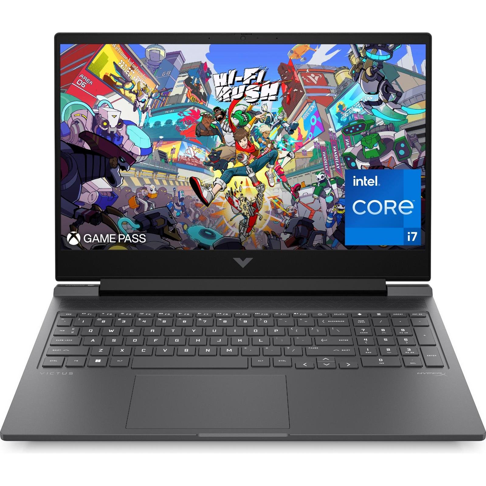 HP Victus 16-r1077ng (16.10", Intel Core i7-14700HX, 16 GB, 512 GB, DE), Notebook, Grau
