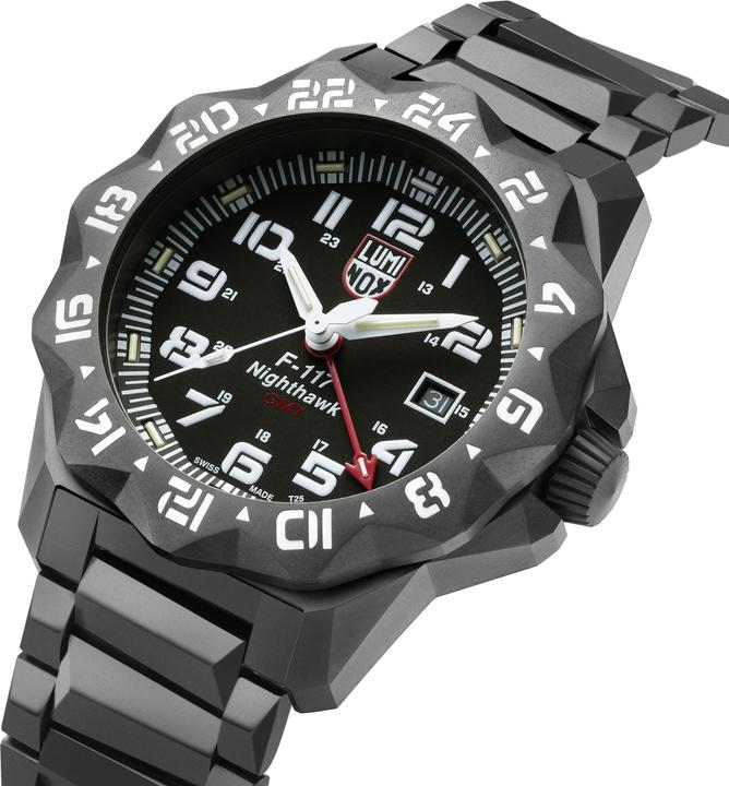 Actual product image Luminox F-117 Nighthawk (Swiss made, Analogue wristwatch, Diving watch, 44 mm)