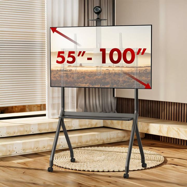 Produktbild Maclean Bildschirm-Träger für den Tisch MC-114 B 100" 55" (Boden, 120 kg, 55" - 100")