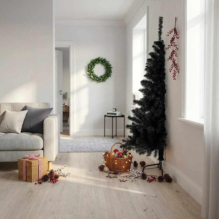 Produktbild vidaXL Künstlicher Halb-Weihnachtsbaum (180 cm)