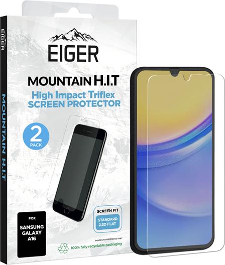 Eiger Display-Folie (2er-Pack) Mountain H.I.T Clear (2 pièce(s), Samsung Galaxy A16 5G)