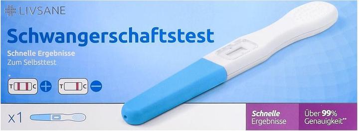 Immagine prodotto Livsane Schwangerschaftstest schnelle Ergebnisse (1 x)