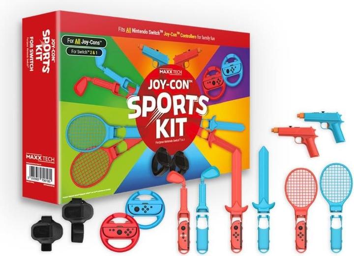 Immagine prodotto Maxx Tech - Joy-Con Sports Kit for Nintendo Switch 2/1