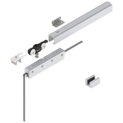 Woelm, Raccordo porte, Sistema scorrevole 73 80kg GLT ESG 8/10mm set di conversione HELM