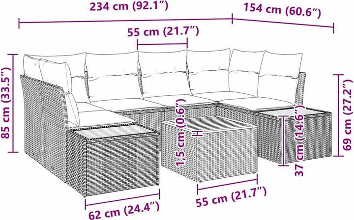 Produktbild vidaXL Kalani