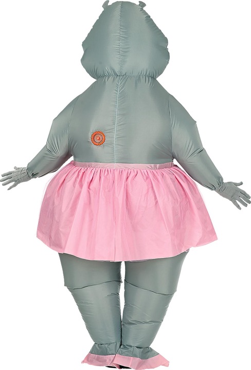 Produktbild Widmann HIPPO BALLERINA (aufblasbares Kostüm m. integriertem Gebläse & Maske), One Size Fits Most Adult (One Size)
