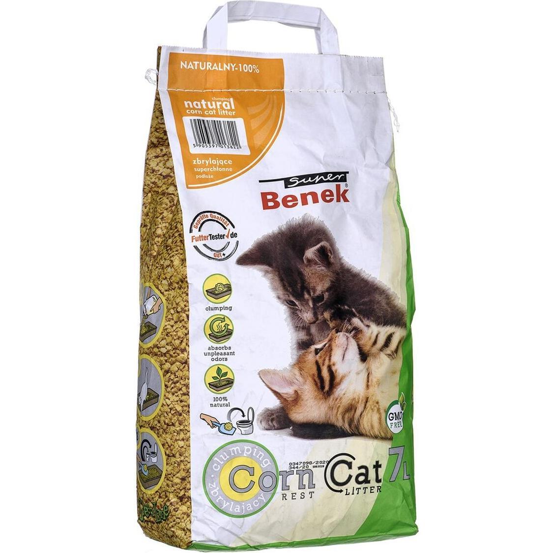 Meilleurs prix pour Corn Cat Natural Benek - Litière pour Chat