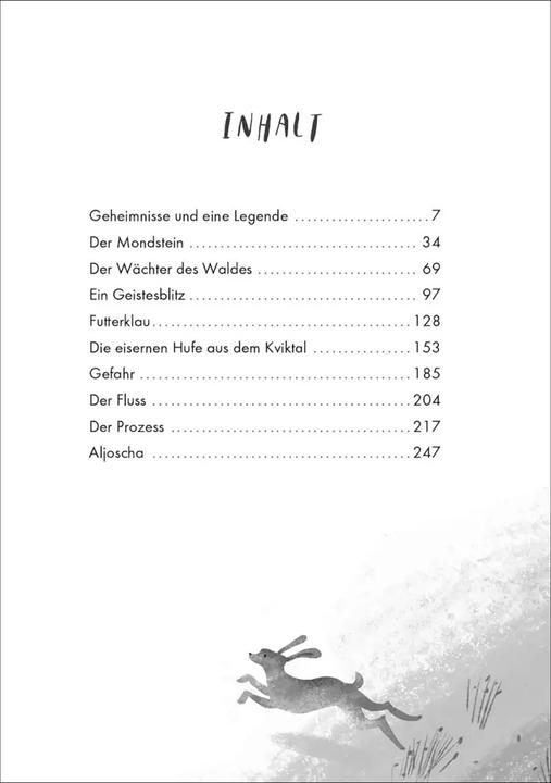 Actual product image White Fox (Band 1) - Der Ruf des Mondsteins (German, Viola Wang, Ulrike Köbele, Jiatong Chen, Loewe children's books, 2021)