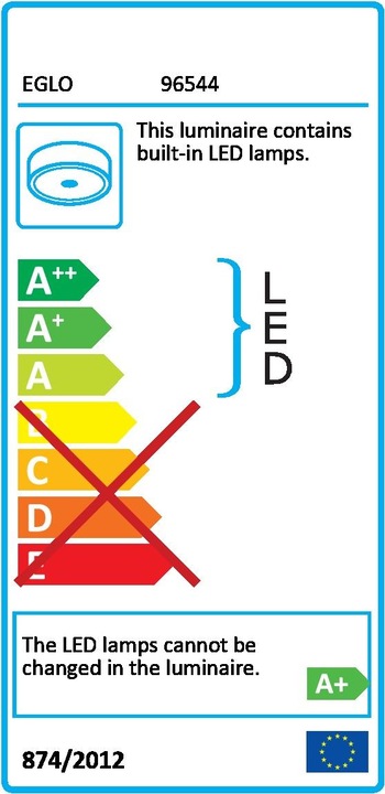 Energy Label EGLO Romendo 1 (2850 lm)