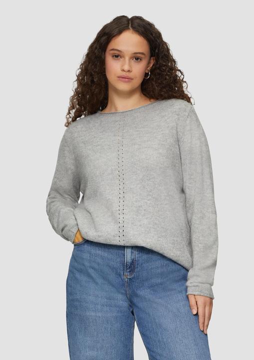 Immagine prodotto S.Oliver Strickpullover Weicher Strickpullover mit Ajour-Detail (46)
